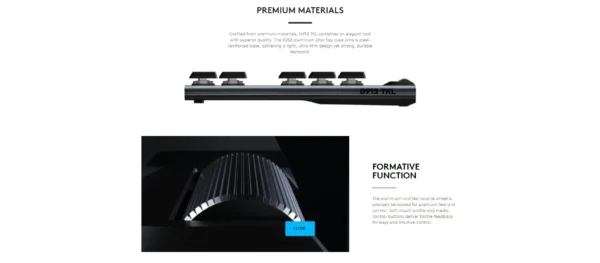 14_15b91729-d28a-421c-840e-22529cd5c180.webp Logitech G913 TKL Tenkeyless Lightspeed Wireless RGB Mechanical Gaming Keyboard