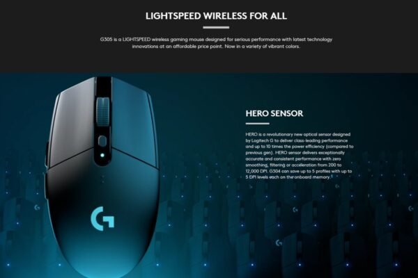 Logitech G304 Lightspeed Wireless Gaming Mouse