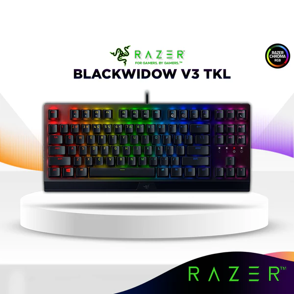 Razer Blackwidow V3 TKL Tenkeyless Wired Gaming Keyboard